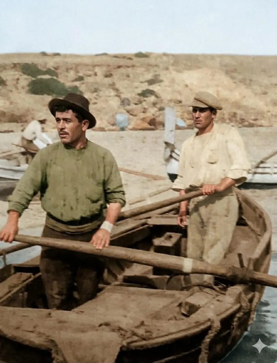 Historic family seafaring photograph